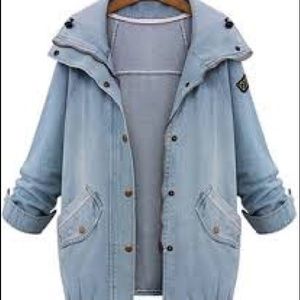 BOYFRIEND DENIM COAT